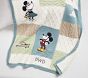 Disney Home x Sanderson Mickey Mouse Heirloom Baby Blanket