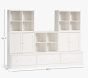 Cameron 3-Cubby Wall Storage System with Cabinets