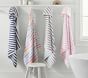 Organic Stripe Baby Hooded Towel