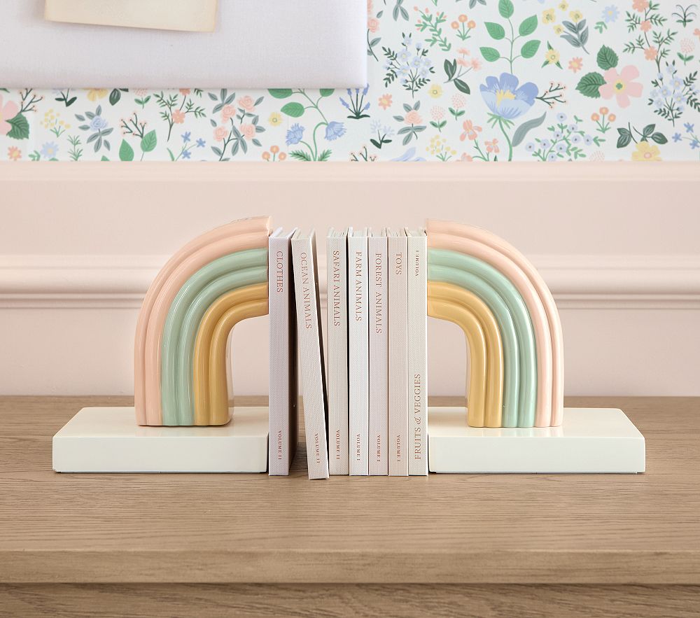 Rainbow Bookends