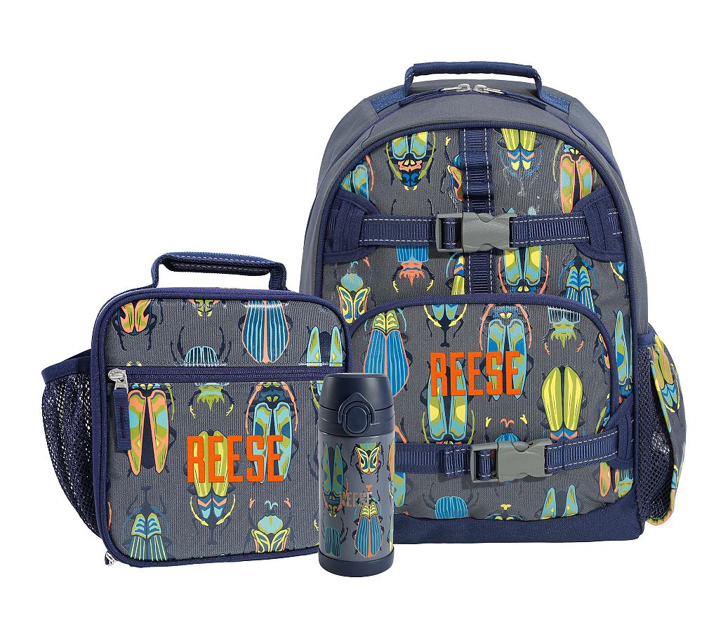 Mackenzie Glow-in-The Dark Bugs Backpack &amp; Lunch Bundle, Set of 3