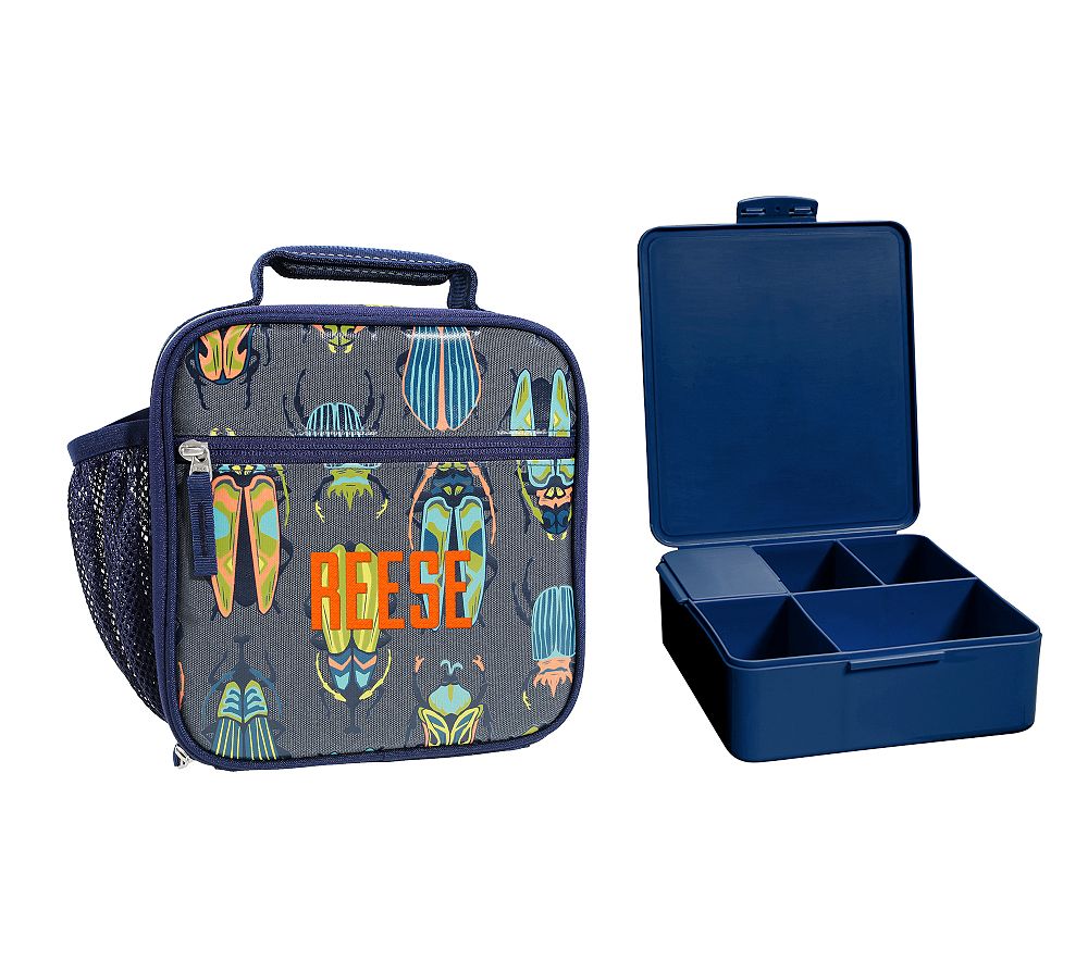 Mackenzie Glow-in-The Dark Bugs Lunch &amp; Bento Bundle, Set of 2