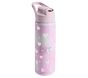 Mackenzie Dreamy Foil Hearts Water Bottle