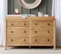 Aspen 6-Drawer Dresser &amp; Topper Set (56w x 19d&quot;)