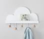 Cloud Shelf with Hooks