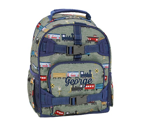 Mackenzie Blue Multi Dino Backpacks | Pottery Barn Kids