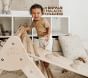 Lily &amp; River Little Climber Pikler Triangle With Rockwall/Slide