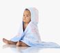 Bow Reversible Baby Beach Hooded Towel UPF 50+