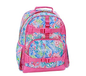 ポッタリーバーン＆Lilly Pulitzerコラボ♪バックパック（L） Mackenzie Lilly Pulitzer Mermaid Cove Backpacks | Pottery