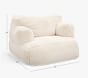 Ivory Sherpa Eco Lounger