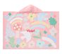 Rainbow Garden Baby Beach Hooded Towel UPF 50+