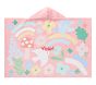 Rainbow Garden Baby Beach Hooded Towel UPF 50+