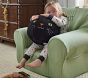 Bouclé Black Cat Glow-in-the-Dark Pillow