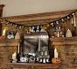 Light-Up Halloween Mantel Village