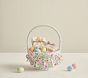 Floral Ruffle Easter Basket Liners