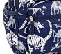 Mackenzie Navy Dinosaur Bones Packaway Backpack