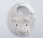 Super Soft Hippo Bib