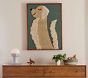 West Elm x PBK Golden Doodle Woven Framed Art (33&quot; x 25&quot;)