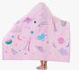 Galactic Heart Kid Beach Hooded Towel UPF 50+