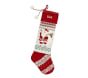 Santa Heirloom Knit Christmas Stocking