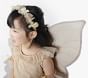 Kids Gold Glitter Fairy Costume