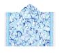 Lilly Pulitzer Blue Print Baby Beach Hooded Towel UPF 50+