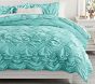 Blush Whimsical Waves Microfiber Comforter &amp; Sham