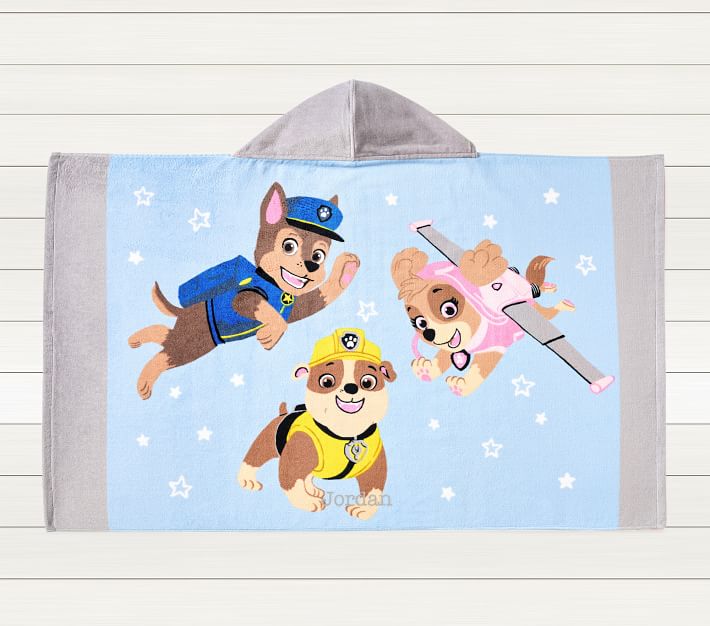 PAW Patrol™ Kid Beach Hooded Towel UPF 50+ Pottery Barn Kids