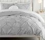 Microfiber Pintuck Duvet Cover &amp; Sham