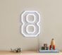 Brite Lite Personalized Varsity Number LED Wall Light