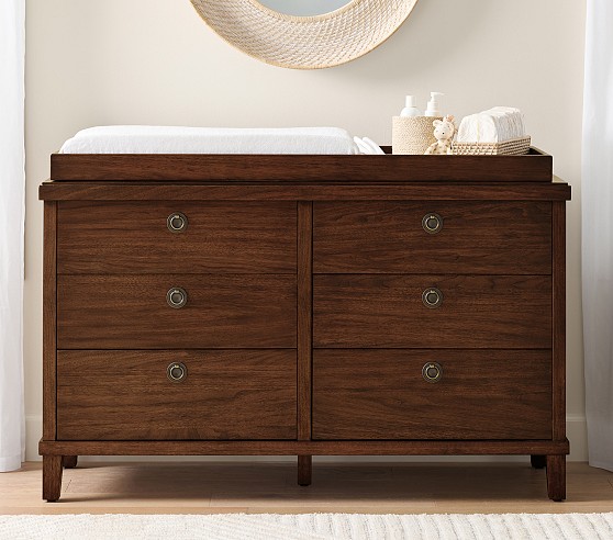 Blythe Extra Wide Dresser Nursery Pottery Barn Blythe Dresser West