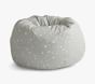 Anywhere Beanbag™, Grey Glow-in-the-Dark Scattered Stars