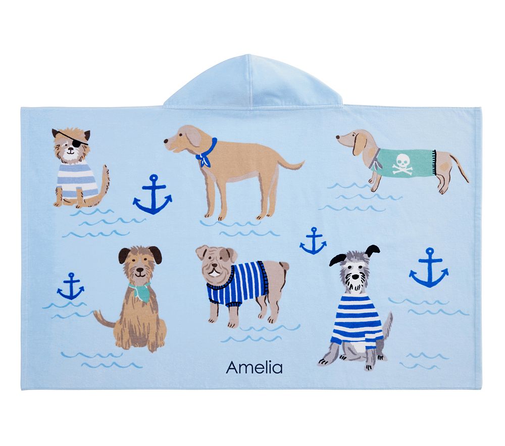 Salty Dog Beach Hooded Towel UPF 50+