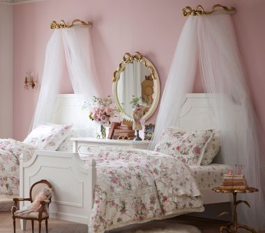 Blooms &amp; Bows Shared Bedroom