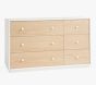 Milo Two-Tone 6-Drawer Dresser (56w x 19d")