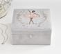 Tia Ballerina Velvet Jewellery Box