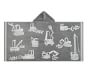 Construction Kid Hooded Towel