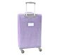 Mackenzie Lavender/Aqua Ombre Sparkle Glitter Spinner Luggage
