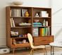 west elm x pbk Mid-Century 2 Hutch &amp; 2 Drawer Base Wall Storage System