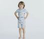 Video 1 for Shark Party Organic Cotton Short Sleeve Pajama Set