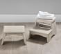 Weathered White Step Stool