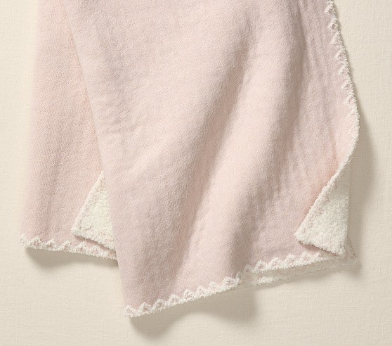 Bunny Patchwork Cable Heirloom Baby Blanket | Pottery Barn Kids