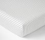 Organic Cotton TENCEL™ Stripe Crib Fitted Sheet