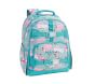 Mackenzie Aqua Garden Bunnies Backpacks