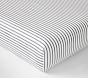 Organic Cotton TENCEL™ Stripe Crib Fitted Sheet