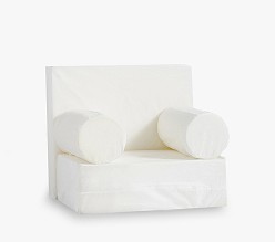 My First Anywhere Chair®, Ivory Cozy Cable Knit Slipcover Only