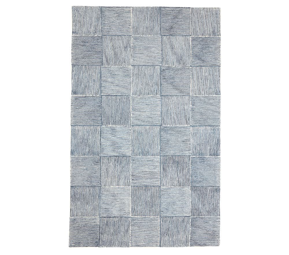 Open Box: Concentric Square Tile Rug