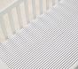 Organic Cotton TENCEL™ Stripe Crib Fitted Sheet