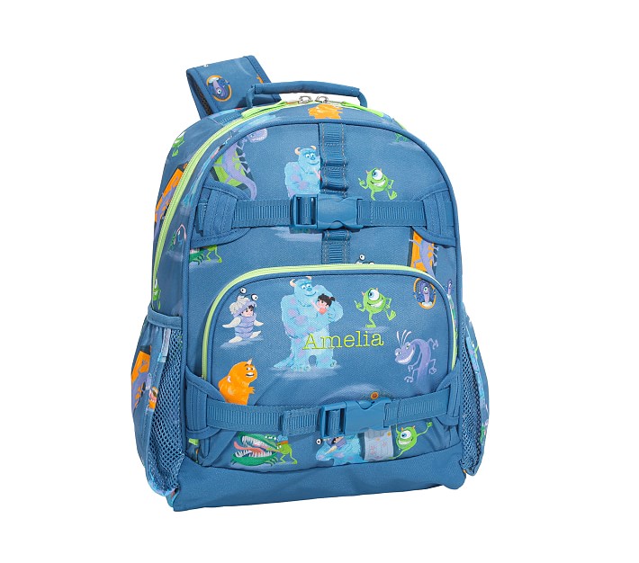 Pottery Barn Kids MACKENZIE リュック 恐竜柄 Mackenzie Blue Dino Backpacks | Pottery Barn Kids
