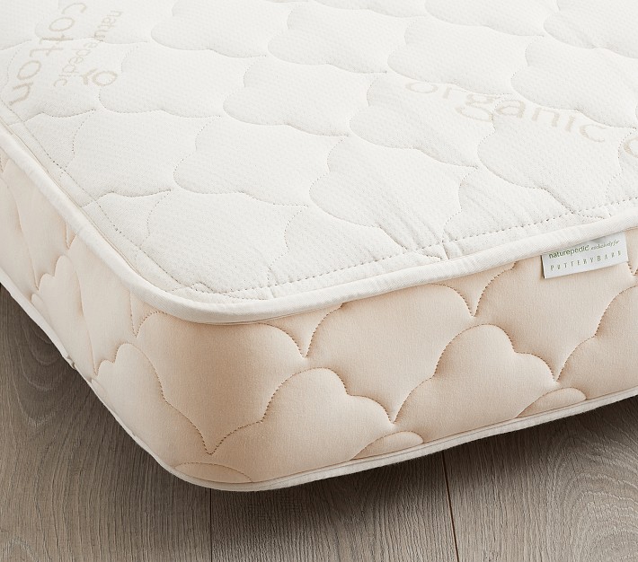 Naturepedic® 2-in-1 Organic Bunk Mattress Pottery Barn Kids